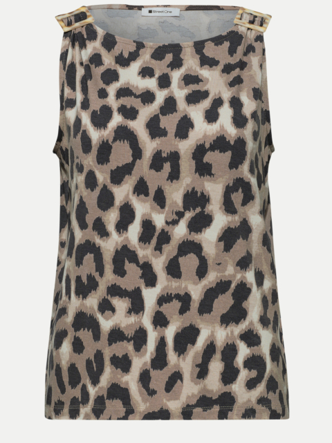 Street One Top mit Allover-Print bei Robert Ley