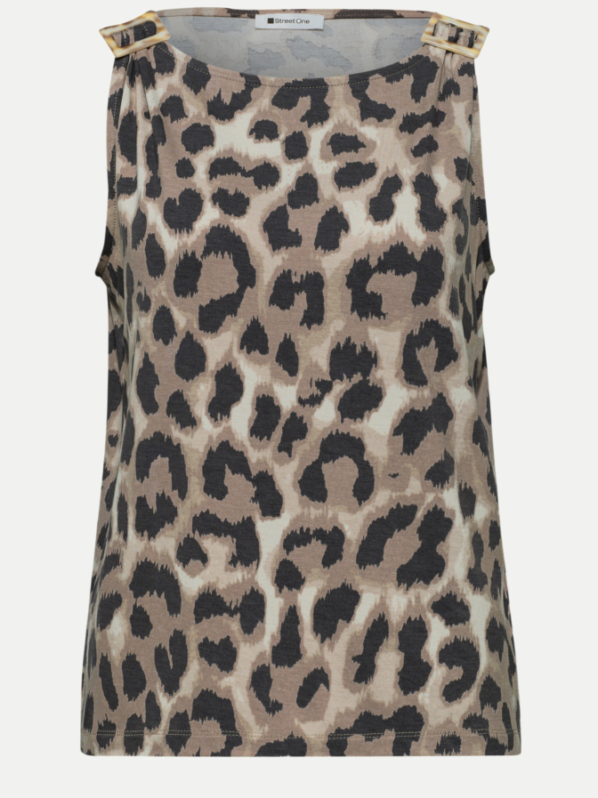 Street One Top mit Allover-Print bei Robert Ley