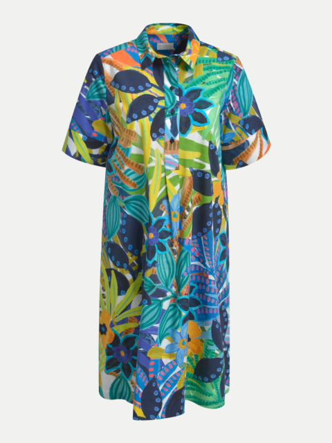 Milano Italy Hemdblusenkleid aus Jersey bei Robert Ley