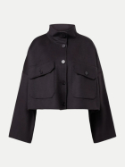 Drykorn Boxy-Fit Jacke ARKLOW 1116-schoko braun bei Robert Ley
