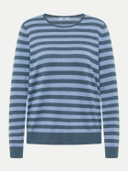 Cecil Strickpullover Gestreift 27901-easy blue bei Robert Ley