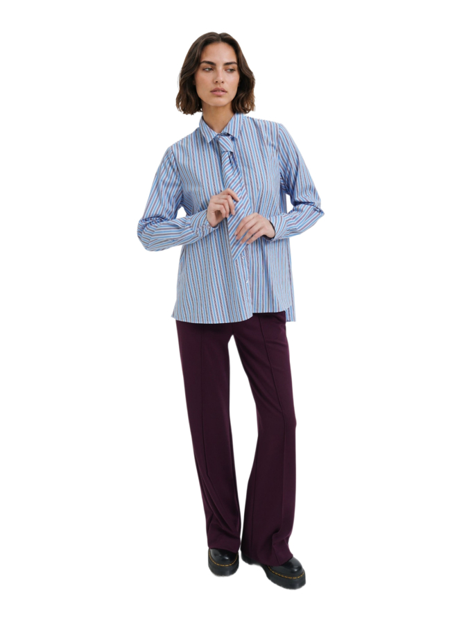 Smith & Soul Streifen-Bluse mit Bindeband bei Robert Ley