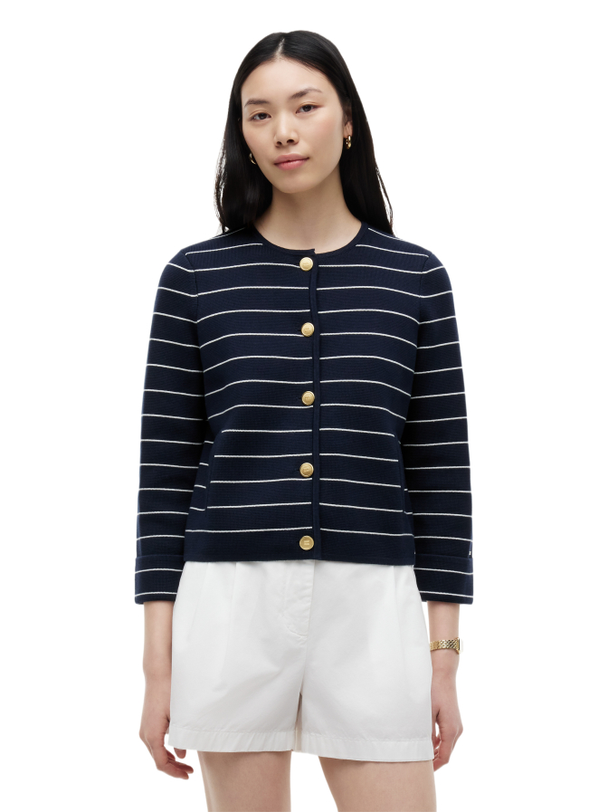 Tommy Hilfiger Cardigan mit goldfarbenen Knöpfen bei Robert Ley