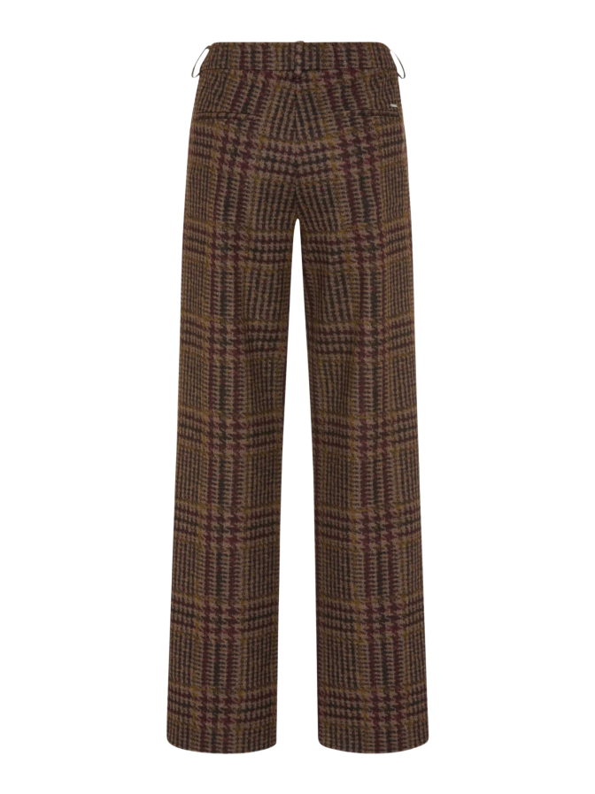 Brax Wide-Leg Hose MAINE mit Karo-Muster bei Robert Ley