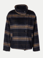 JcSophie Jacke Patty 346-blue check bei Robert Ley