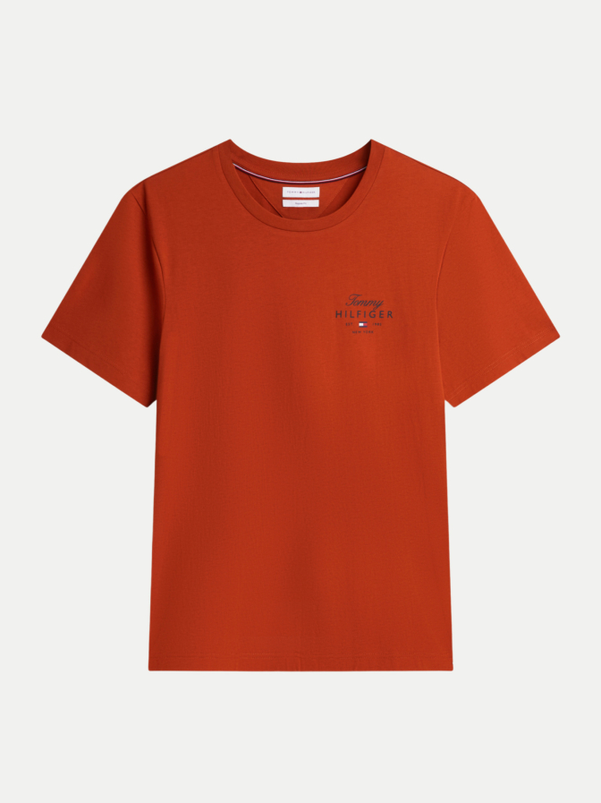 Tommy Hilfiger T-Shirt mit Logo-Print bei Robert Ley