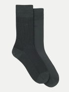 BOSS Zweier-Pack Socken Houndstooth 337-Light/Pastel Green bei Robert Ley