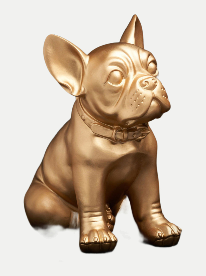 Blogo Statue Bulldog - H 25cm bei Robert Ley