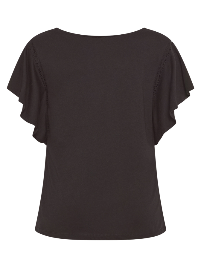 Cartoon T-Shirt mit Rüschenärmel bei Robert Ley