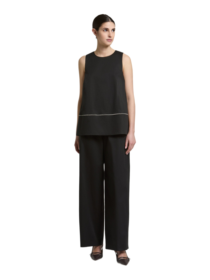 Peserico Top aus Baumwollsatin bei Robert Ley