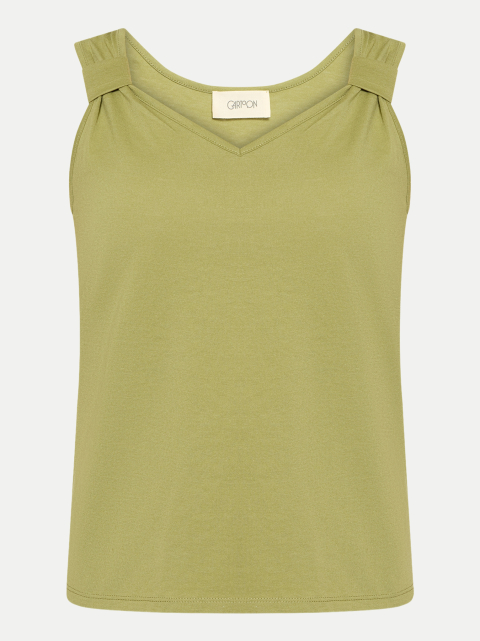 Cartoon Top mit Trägerdetails bei Robert Ley