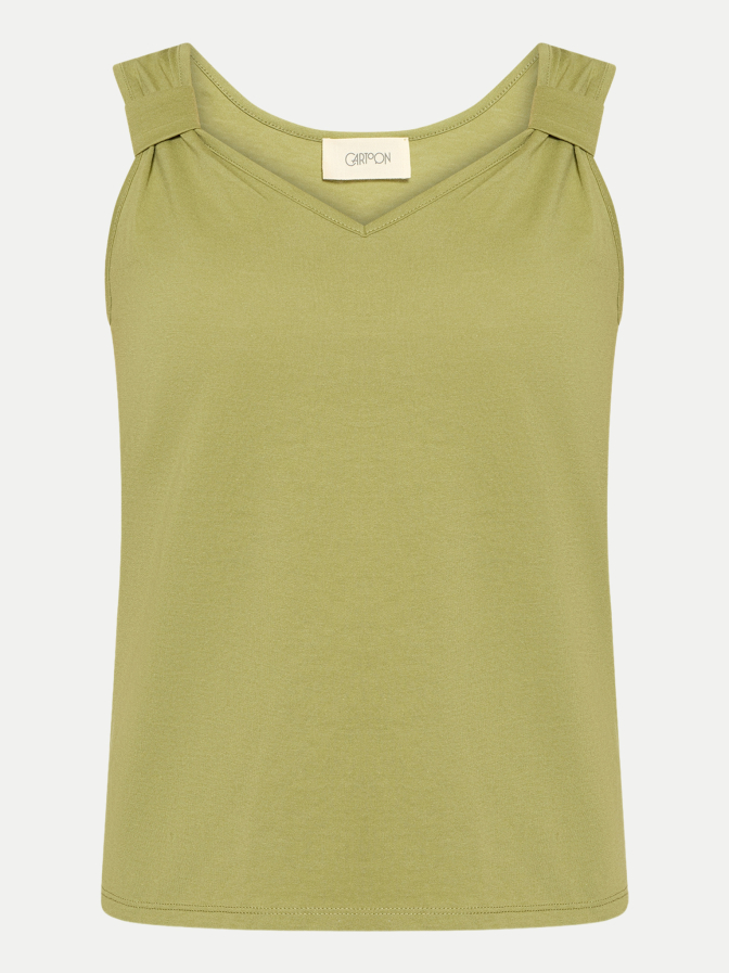 Cartoon Top mit Trägerdetails bei Robert Ley