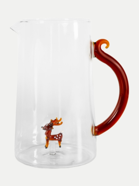 WD Lifestyle Glaskaraffe mit Figur 1,5 L bei Robert Ley