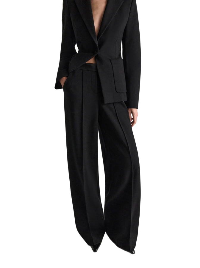 Dorothee Schumacher Hose mit weitem Bein aus Punto Milano bei Robert Ley