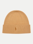 Polo Ralph Lauren Strickmütze aus Wolle 500camelmelange bei Robert Ley