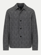Harris Wharf London Hemdjacke im Salz- und Pfeffermuster ra10-salt&pepper bei Robert Ley