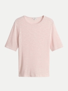 Opus Gestreiftes Jerseyshirt Sambi 40043-rose tint bei Robert Ley