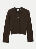 Comma Strickjacke mit  Knopfleiste 8940-BROWN bei Robert Ley