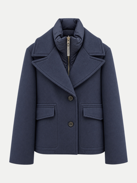 WOOLRICH Cabanjacke 2in1 aus Wollmischung bei Robert Ley