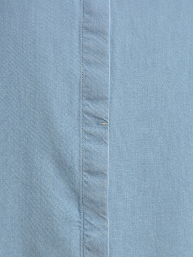 Smith & Soul Denim- Bluse mit Rüschen am Ärmelsaum bei Robert Ley