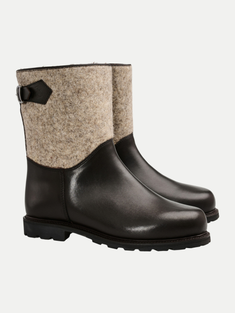 Ludwig Reiter Winterstiefel Senner aus Juchtenleder m Wollfilz bei Robert Ley
