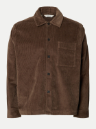 SELECTED HOMME Overshirt aus Cord 205350-Chocolate Chip bei Robert Ley