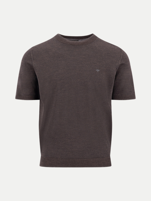 Fynch-Hatton Kurzarmpullover aus Wolle bei Robert Ley