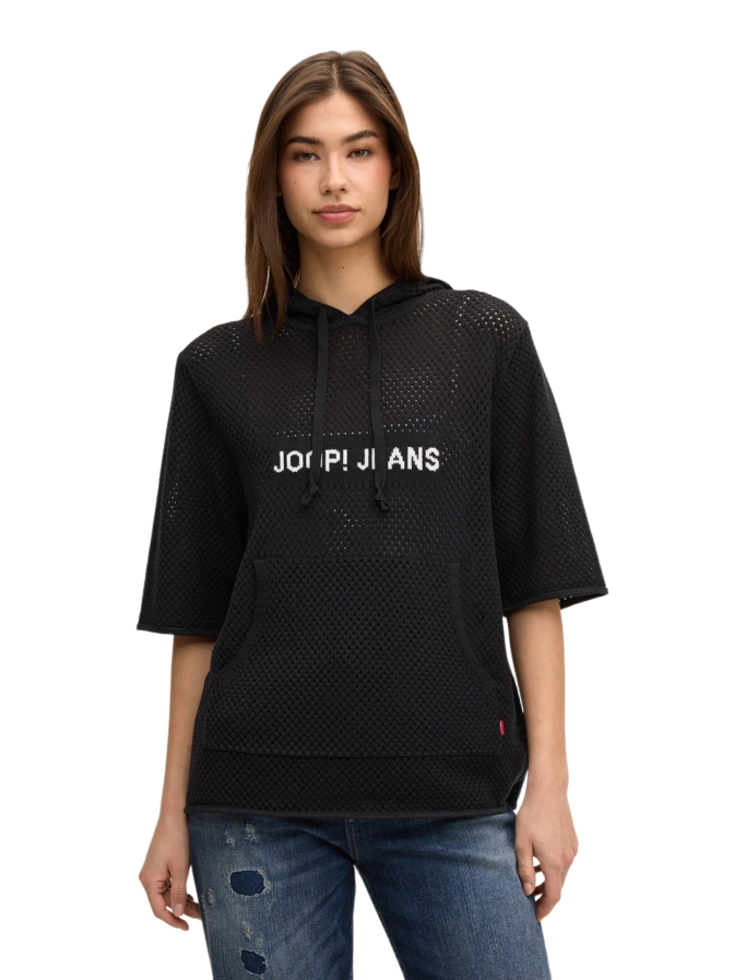 JOOP! JEANS Oversized Kurzarm-Hoodie bei Robert Ley