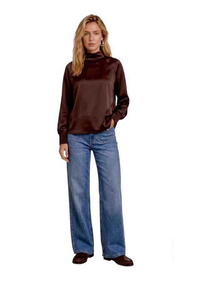 Zero Blusenshirt in Satin-Optik bei Robert Ley