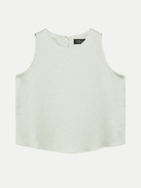 s.Oliver BLACK LABEL Satiniertes Top bei Robert Ley