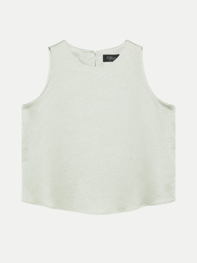 s.Oliver BLACK LABEL Satiniertes Top bei Robert Ley
