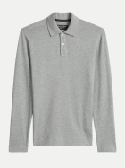Marc O'Polo Poloshirt 0771-Cloudy Grey Melange bei Robert Ley