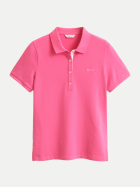 GANT Slim-Fit Poloshirt 661-BRIGHT FUSCHIA bei Robert Ley