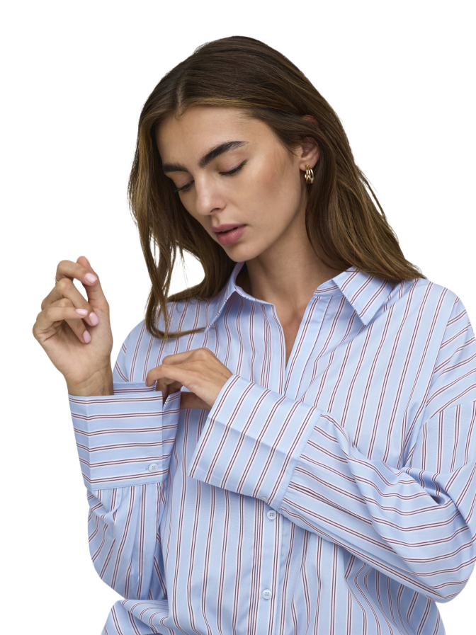 Only Hemdbluse ONLOREGON Gestreift bei Robert Ley
