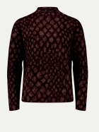 Zero Langarmshirt 9870-Black/Brown bei Robert Ley