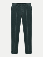MICHAEL COAL Tapered-Fit Bundfalten-Cordhose antracite bei Robert Ley