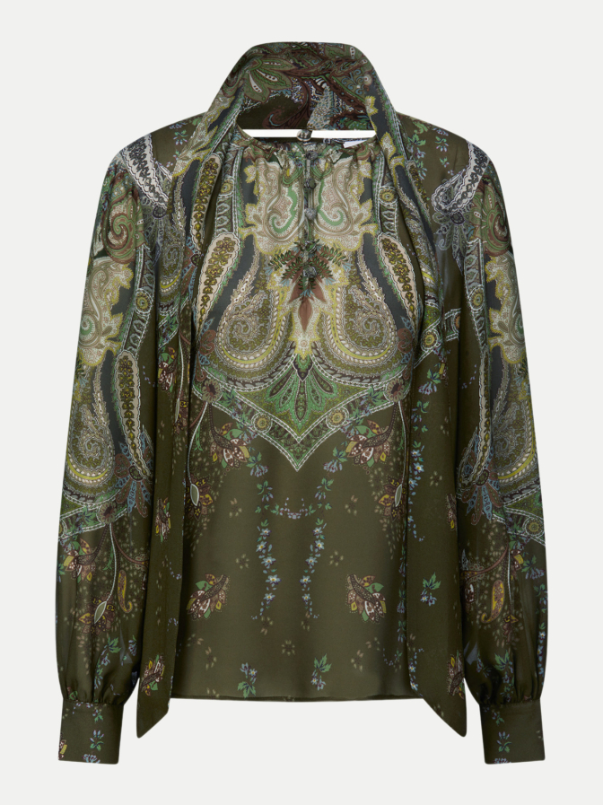 Riani Bluse mit Paisley-Muster bei Robert Ley