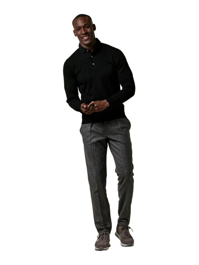PROFUOMO Luxury-Basic-Polo bei Robert Ley