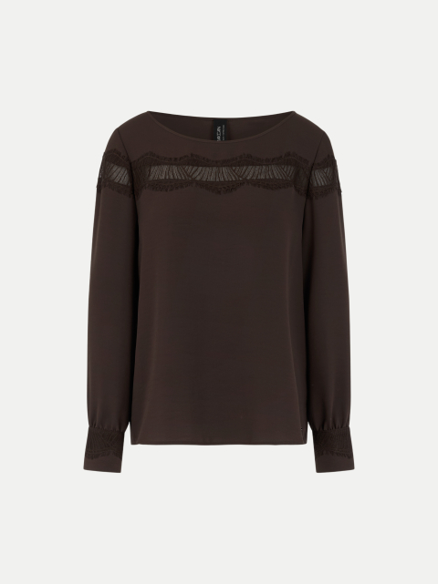 Marc Cain Bluse mit Spitze bei Robert Ley