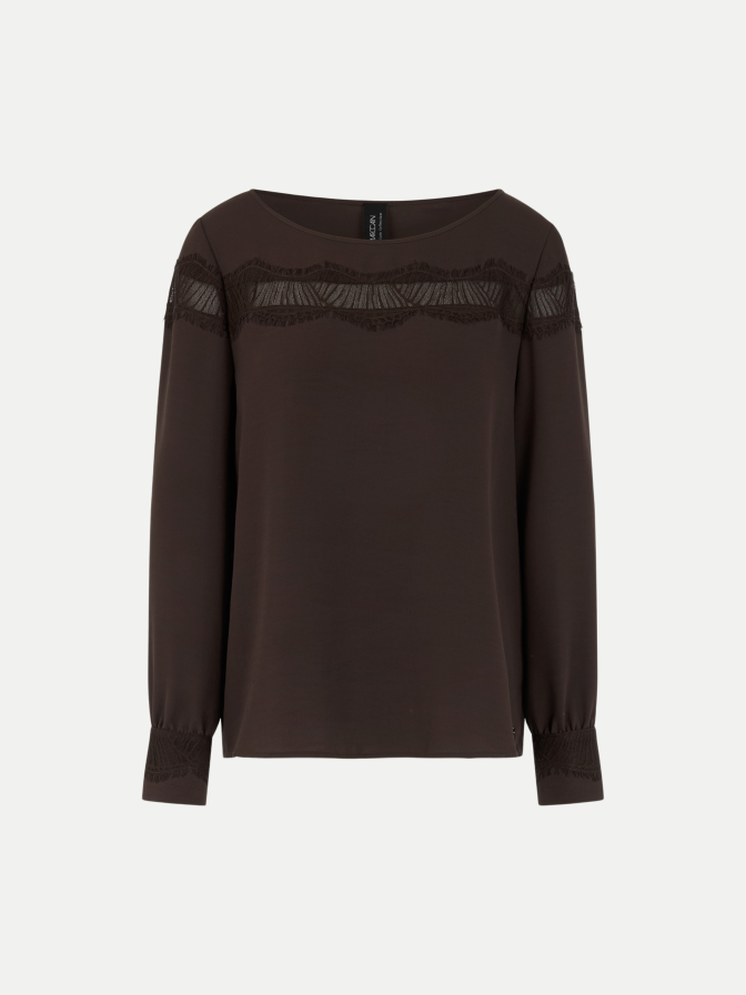 Marc Cain Bluse mit Spitze bei Robert Ley
