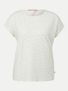 Q/S designed by T-Shirt Geblümt 03A1-WHITE bei Robert Ley