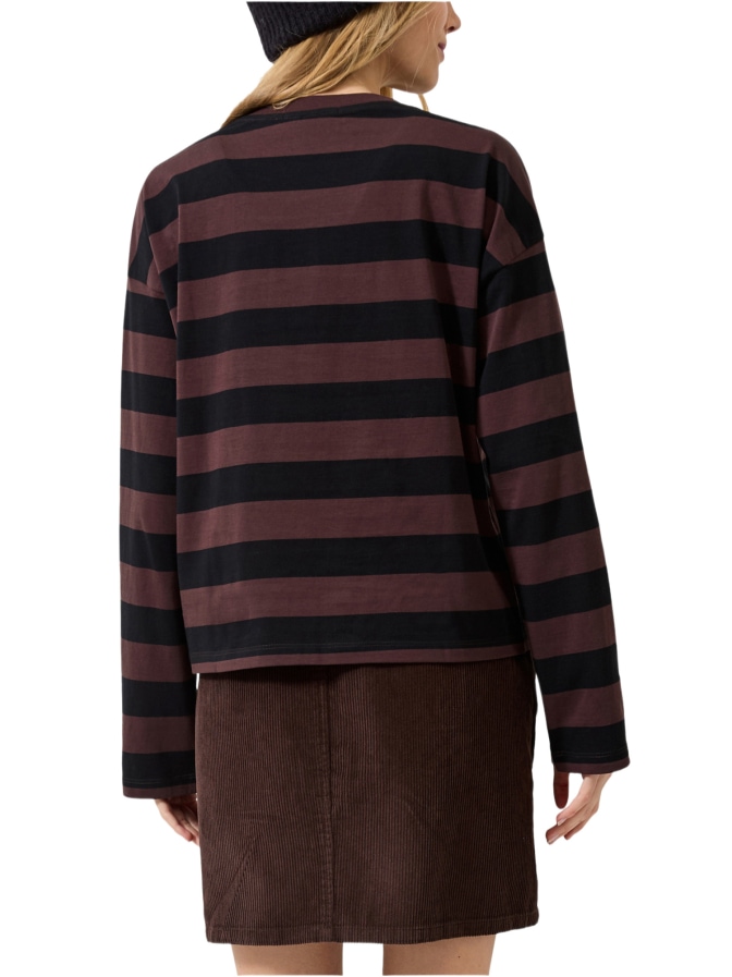 Q/S designed by Langarmshirt mit Streifen-Muster bei Robert Ley