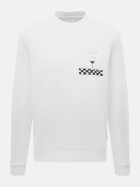 04651/ A trip in a bag Sweatshirt Studio Wine white bei Robert Ley