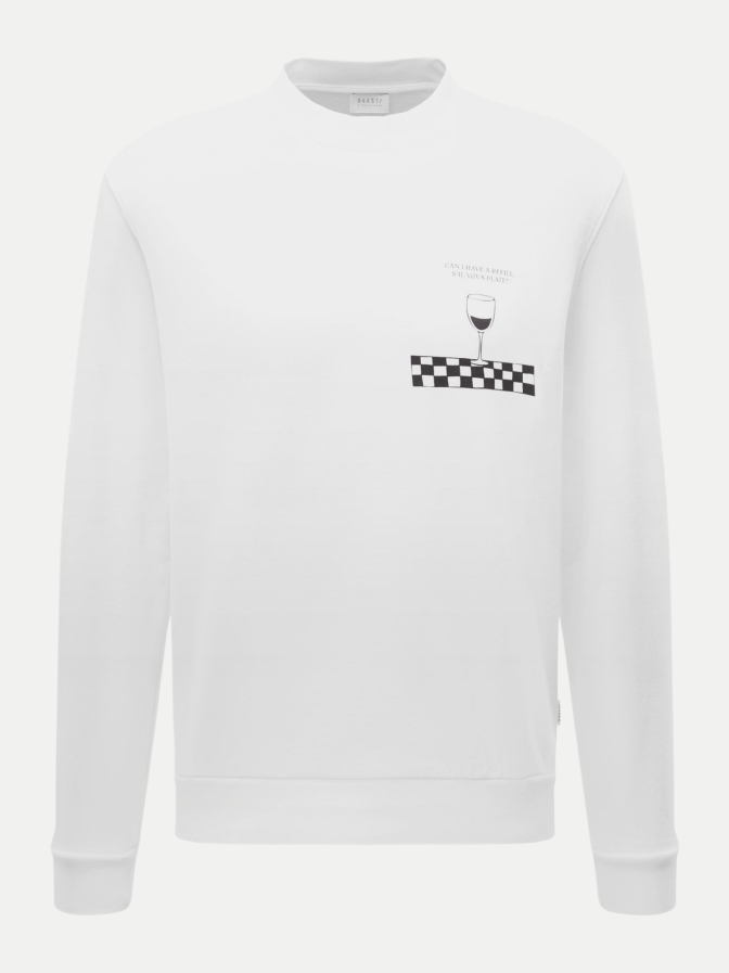 04651/ A trip in a bag Sweatshirt Studio Wine bei Robert Ley