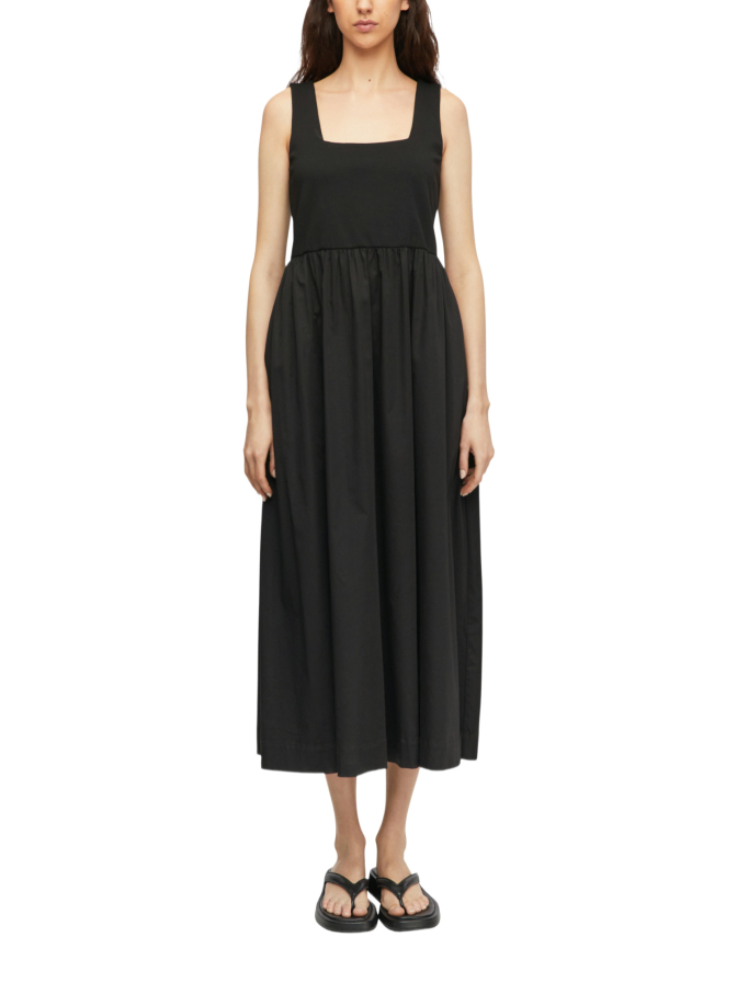Comma Midi-Kleid im Fabricmix bei Robert Ley