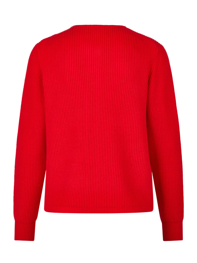 Rabe Moden Strickjacke mit Rippenstrick bei Robert Ley