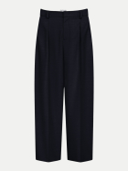 Rossi Bundfaltenhose Noa Crop 890-Marine bei Robert Ley