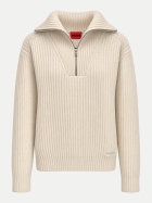 HUGO Troyer-Pullover Srithon 102-Natural bei Robert Ley
