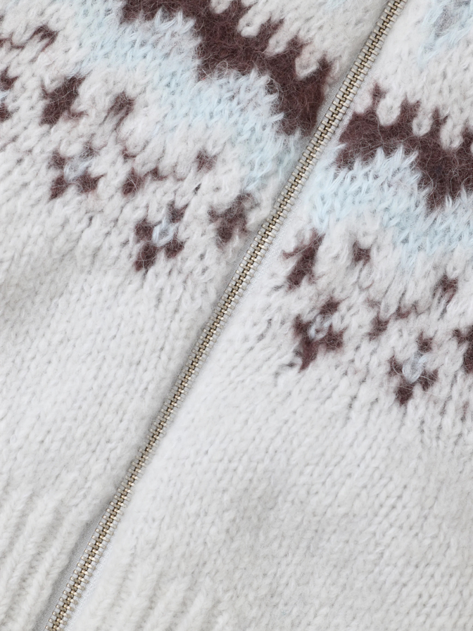 Closed Strickjacke mit Norweger-Muster bei Robert Ley