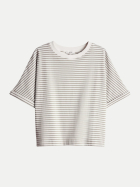 Opus Gestreiftes T-Shirt Sotel 20035-coffee bean bei Robert Ley